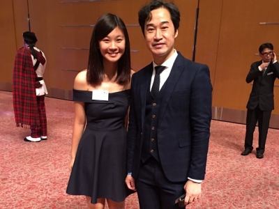 校友區婥媛、蔡雪兒於〈Henrik Nielsen 香港欖球總會獎助學 2016〉榮獲獎學金