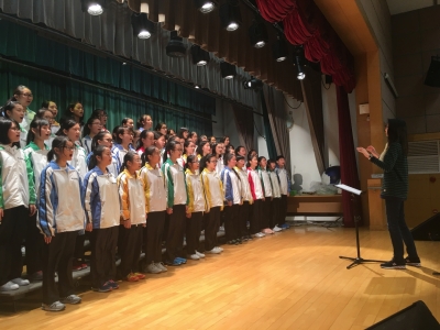 同學於〈第六十九屆香港學校音樂節比賽 2017：中學合唱隊〉榮獲中文歌曲組亞軍