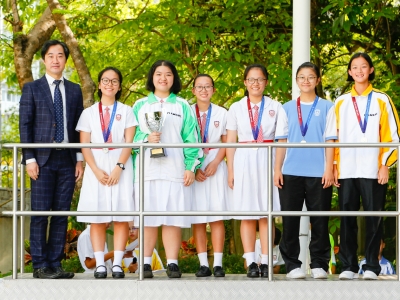 同學於〈大埔及北區中學校際羽毛球比賽 2018〉勇奪女乙團體亞軍（羽毛球隊）