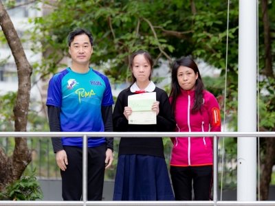 3A 張芷汝於〈香港數學競賽海報設計比賽 2018〉榮獲十優設計獎（數學科）