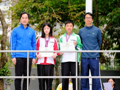 同學於分區公園定向錦標賽勇奪佳績(越野跑隊)