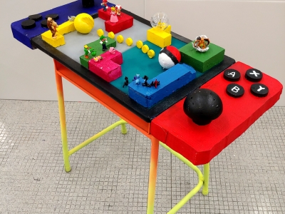 同學於〈香港學生集體創作展 2019：學校桌椅大改造〉榮獲中學組傑出作品獎（視藝科）