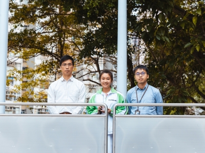 4D 鄧卓盈於〈全港中學校際流行樂隊大賽〉榮獲輕音組冠軍（音樂科）