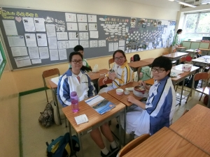 輔導組學長計劃：中一學長午膳當值 2018 （輔導組）