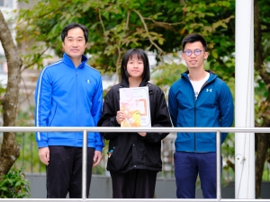 4A 陳詩敏於〈北區學聲 2019〉封面設計比賽榮獲亞軍（視藝科）