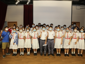 學長及學生會就職典禮綵排 2021-2022（聯課活動組）