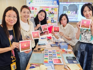 幸福時光 Time for Self-Care 2025：和諧粉彩(日落)及滴膠體驗（輔導組）