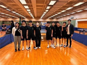 乒乓球男女子組比賽 2025（乒乓球隊）